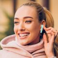 TESLA Sound EB10 - bezprzewodowe słuchawki Bluetooth (Lodowy błękit)