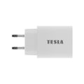 TESLA Power Charger T100 - szybka ładowarka 20 W PD 3.0/PPS (biały kolor)