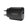 TESLA Power Charger T220 - podwójna szybka ładowarka 25 W PD 3.0/PPS (czarny kolor)