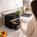 TESLA AirCook DualZone Q787 XXL Deluxe - multifunkcyjna frytkownica na gorące powietrze cyfrowa z dwoma strefami