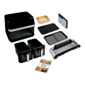 TESLA AirCook DualZone Q787 XXL Deluxe - multifunkcyjna frytkownica na gorące powietrze cyfrowa z dwoma strefami