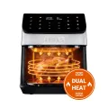 TESLA AirCook DualHeat QD65 XXL – wielofunkcyjna, cyfrowa frytkownica na gorące powietrze z podwójnym systemem ogrzewania