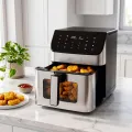 TESLA AirCook DualHeat QD65 XXL – wielofunkcyjna, cyfrowa frytkownica na gorące powietrze z podwójnym systemem ogrzewania