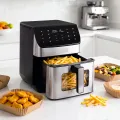 TESLA AirCook DualHeat QD65 XXL – wielofunkcyjna, cyfrowa frytkownica na gorące powietrze z podwójnym systemem ogrzewania