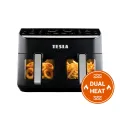 TESLA AirCook DualHeat QD464 XXL - dwufunkcyjna cyfrowa frytkownica na gorące powietrze
