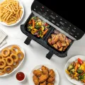 TESLA AirCook DualHeat QD464 XXL - dwufunkcyjna cyfrowa frytkownica na gorące powietrze