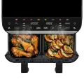 TESLA AirCook DualHeat QD464 XXL - dwufunkcyjna cyfrowa frytkownica na gorące powietrze