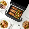TESLA AirCook DualHeat QD575 XXL - wielofunkcyjna cyfrowa frytkownica na gorące powietrze z podwójnym ogrzewaniem