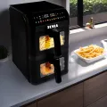 TESLA AirCook DualZone Q670 XXL - wielofunkcyjna dualna frytkownica powietrzna z cyfrowym sterowaniem