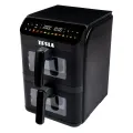 TESLA AirCook DualZone Q670 XXL - wielofunkcyjna dualna frytkownica powietrzna z cyfrowym sterowaniem
