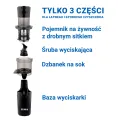 TESLA SlowJuicer SJ500 XL - wolnoobrotowa wyciskarka śrubowa SJ500 XL