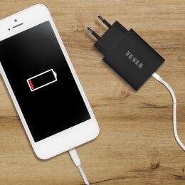 TESLA Power Charger T100 - szybka ładowarka 20 W PD 3.0/PPS (kolor czarny)