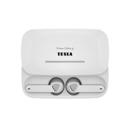 TESLA Sound EB20 - bezprzewodowe słuchawki Bluetooth (Luxury White)