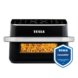 TESLA AirCook DualHeat QD575 XXL - wielofunkcyjna cyfrowa frytkownica na gorące powietrze z podwójnym ogrzewaniem