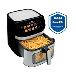TESLA AirCook DualHeat QD73 XXL - wielofunkcyjna cyfrowa frytkownica na gorące powietrze