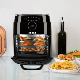 TESLA AirCook & Grill QG800 WiFi - wielofunkcyjna cyfrowa frytkownica na gorące powietrze