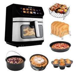 TESLA AirCook DualHeat QD73 XXL - wielofunkcyjna cyfrowa frytkownica na gorące powietrze