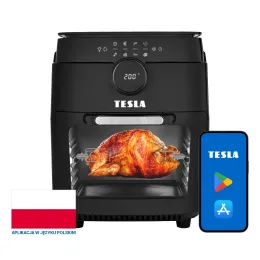 TESLA AirCook & Grill QG800 WiFi - wielofunkcyjna cyfrowa frytkownica na gorące powietrze