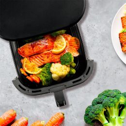 TESLA AirCook Q60 XXL Pro - wielofunkcyjna cyfrowa frytkownica na gorące powietrze