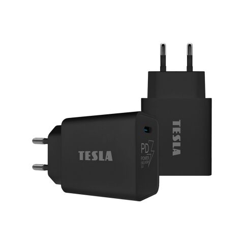 TESLA Power Charger T100 - szybka ładowarka 20 W PD 3.0/PPS (kolor czarny)
