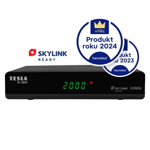 TESLA TE‒3000 - odbiornik satelitarny Irdeto Skylink READY