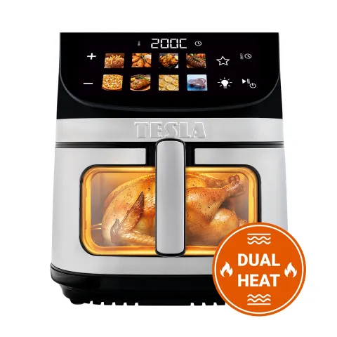 TESLA AirCook DualHeat QD73 XXL - wielofunkcyjna cyfrowa frytkownica powietrzna